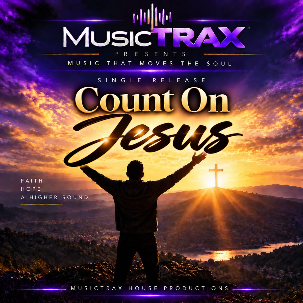 Count On Jesus Single Release cover