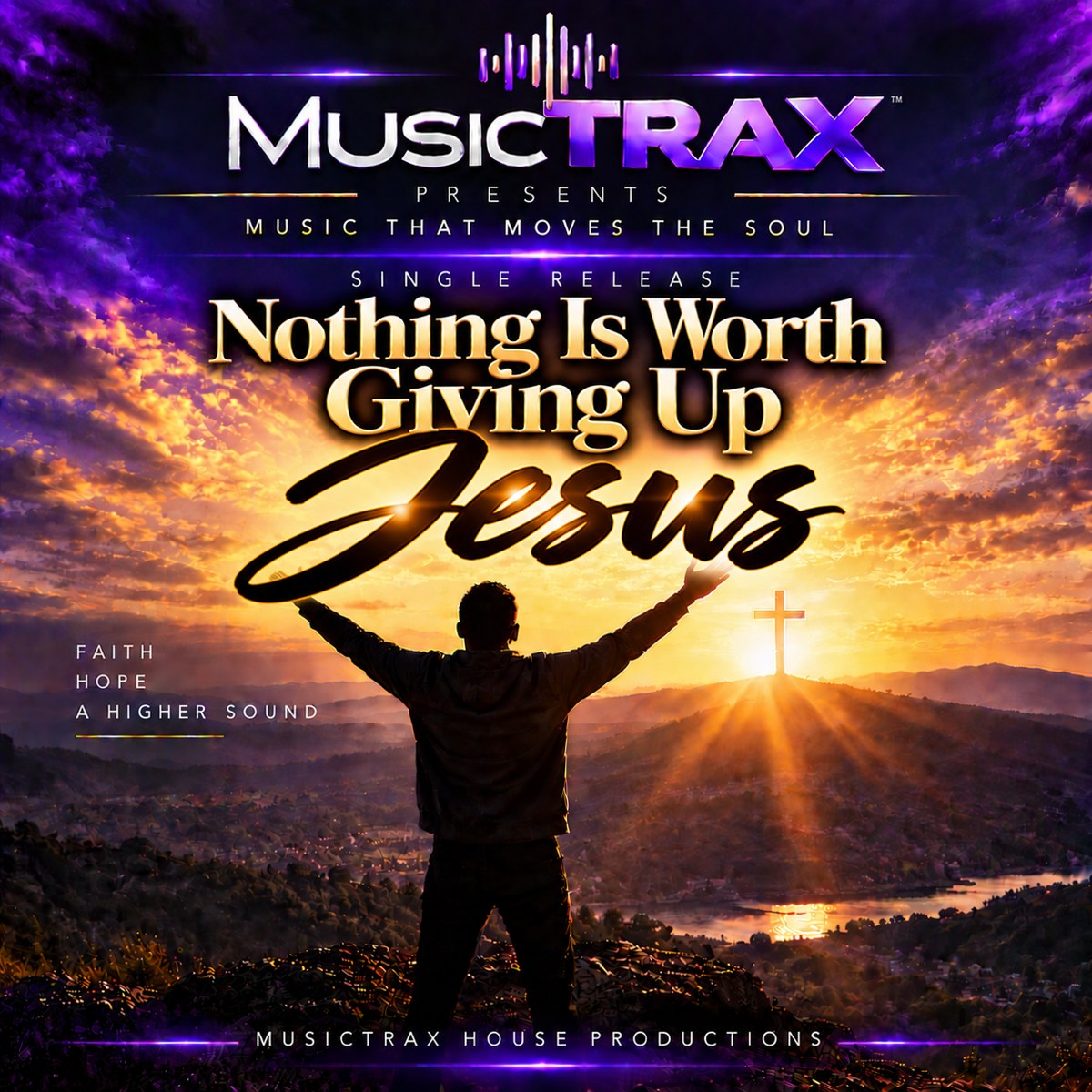 Nothing Is Worth Giving Up Jesus Single Release cover